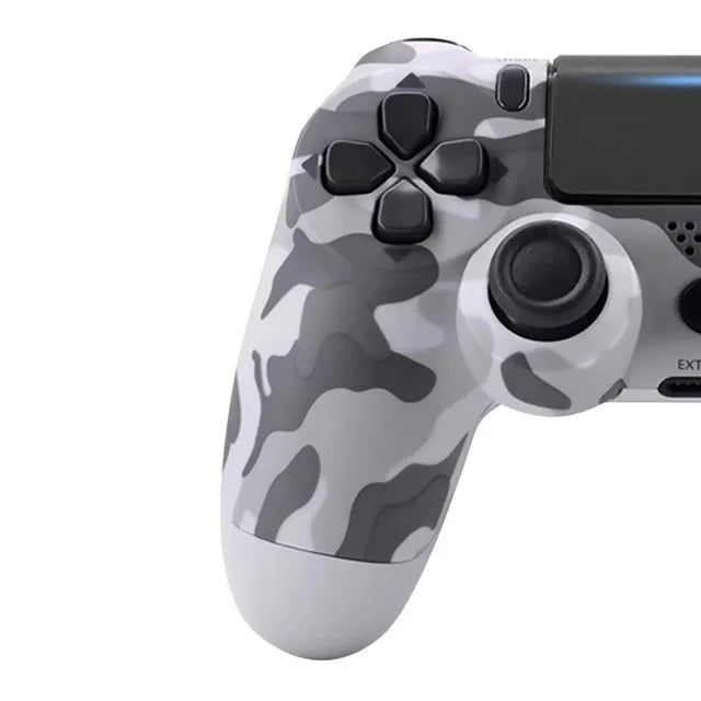 Controlador de juego inalámbrico para consola P4, Gamepads compatible con Bluetooth para Playstation 4, Joystick Slim/Pro para IOS/PC/Android/Steam - CR mark