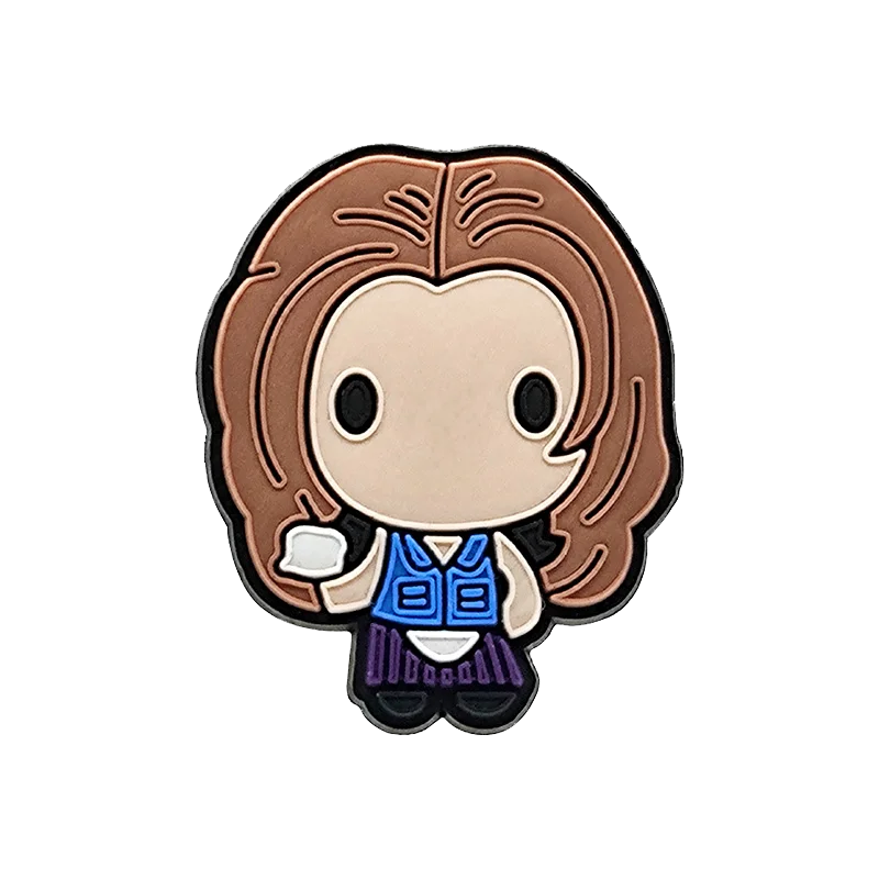 1-28 Pcs PVC Friends Shoe Charms for Women and Men Rachel Monica, Classic American Movie Clog Buckles for Sandals, Shoe Decoration Pins