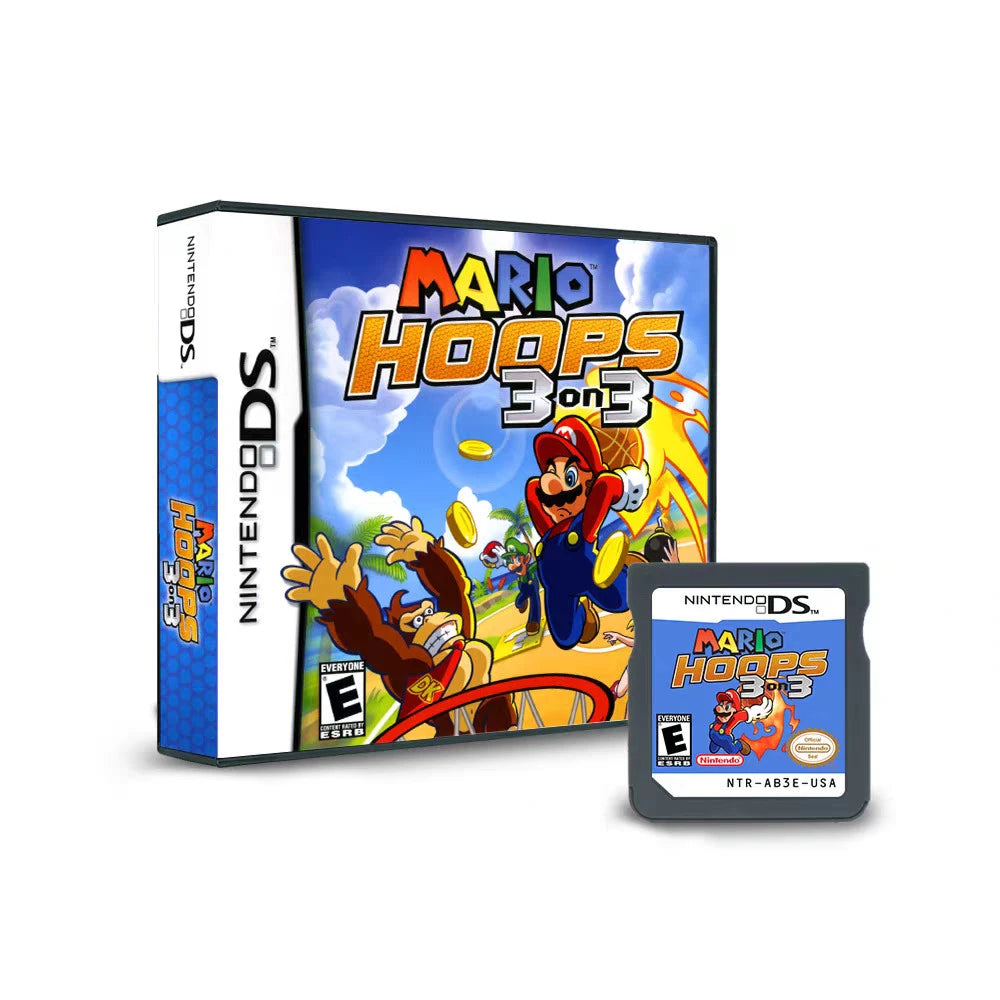 Tarjeta de juego DS NDS Mario vs. Donkey Kong 2Mario y Luigi Bowsers Inside Story Versión de EE. UU. (versión de tarjeta R4) para NDSL 2DS 3DS