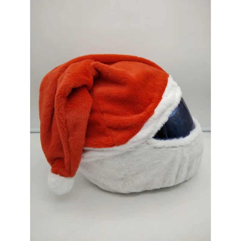 Cubierta protectora para casco, conjunto de felpa esponjosa de dibujos animados para motocicleta, funda protectora de cara completa, especial de seguridad para motocicleta - CR mark