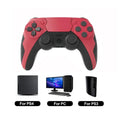 GAMINJA-mando inalámbrico P48 con giroscopio de seis ejes, controlador de juego para PS4, PS3, consola Wins 7, 8, 10, Joystick de PC de doble vibración - CR mark