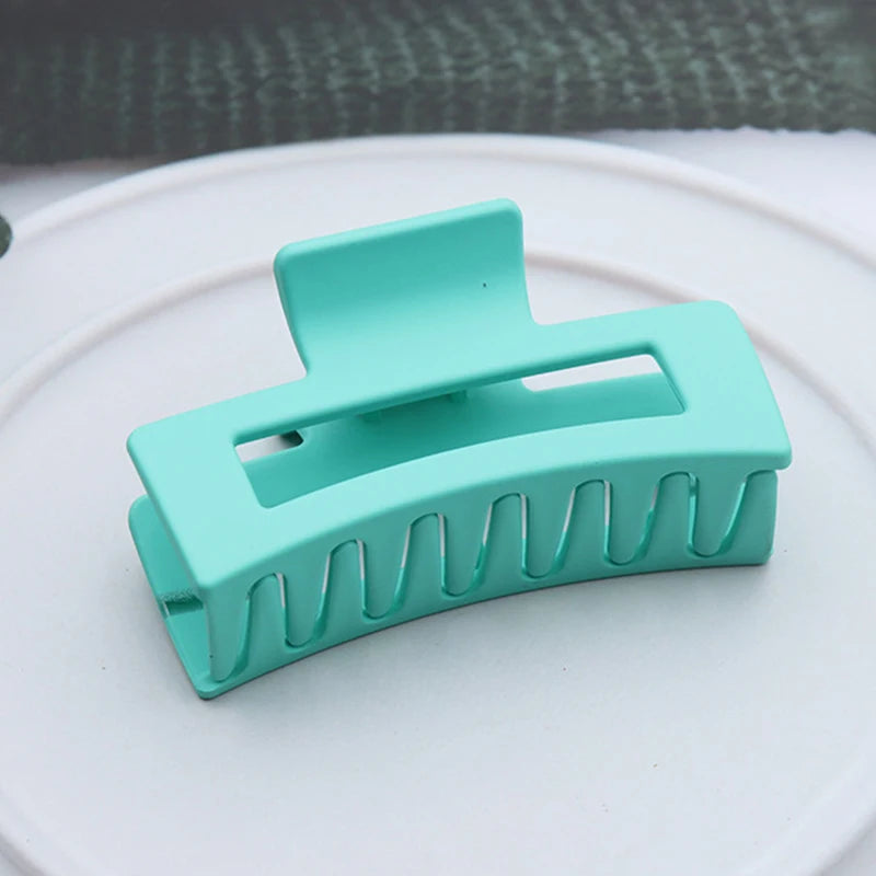 Korean plastic hair clips for women and girls, hairpins, large hair clip, crab barrette, fashion ornament, hair accessories