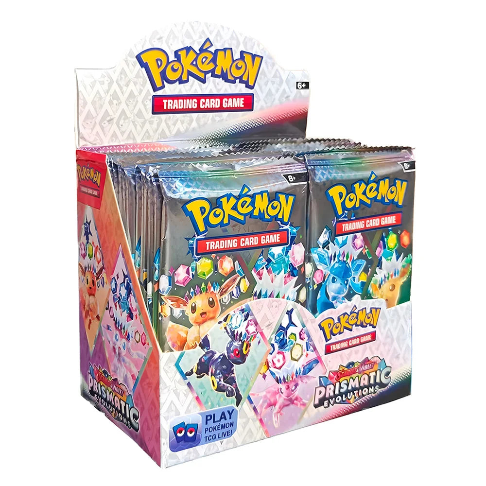 324/360 Uds versión en inglés Pokémon TCG: escarlata y violeta 151 clásicos caja de refuerzo de expansión tarjeta comercial Pokemon paquete de 36 cajas de regalo