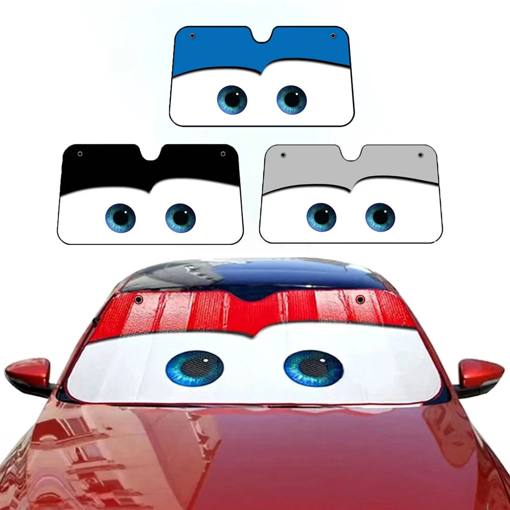 Car Sunshade, 4 Colors, Eyes, Heated Windshield, Car Window Sunshade, Windshield Cover, Sunshade, Car Visor, Car Covers