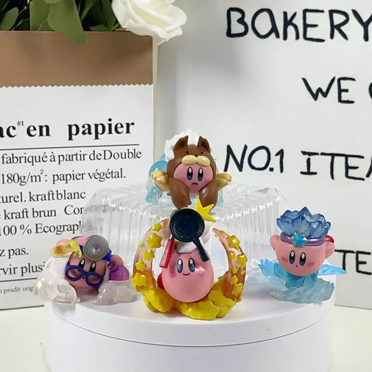 Kirby Game Action Figures Cute Cartoon Characters Desktop Ornaments Figurine PVC Model Fan Collection Fan Birthday Gift