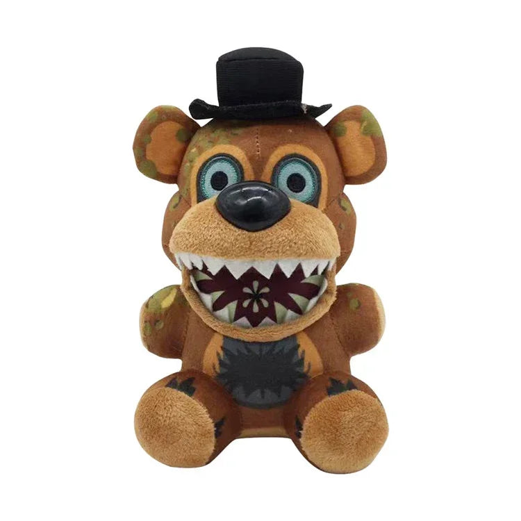 Cinco noches en Freddy Fnaf lindos juguetes de peluche muñeca de juego Bonnie Bear Foxy muñecos de peluche de dibujos animados Freddy juguetes regalos - CR mark