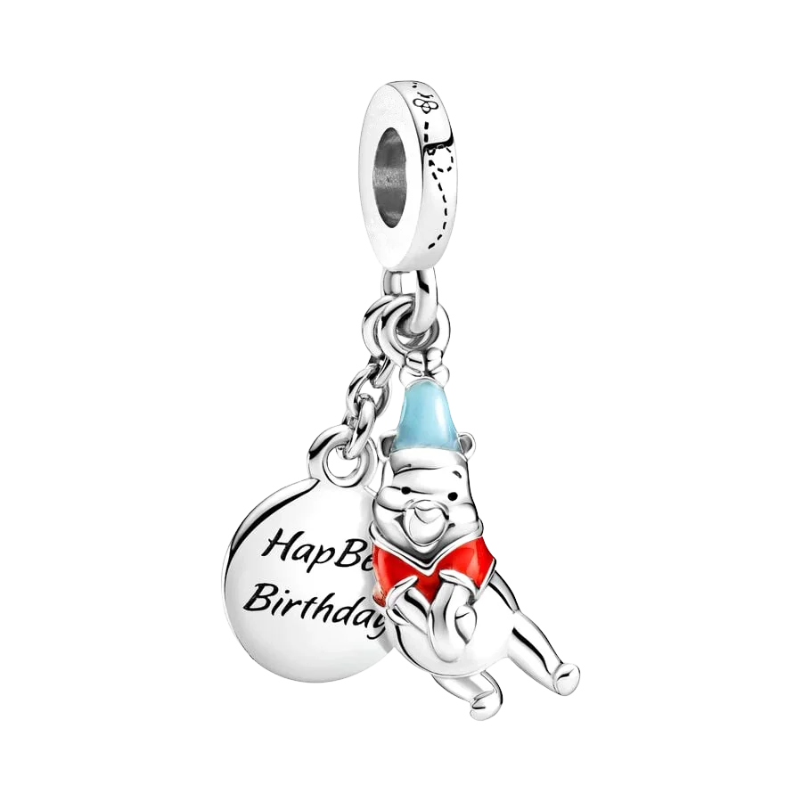 New Disney Stitch Charm Pendant, Winnie the Pooh, Toy Story, Marvel, ST Upside Down, Compatible with Bracelets and Necklaces, for DIY Jewelry, Gift for Women