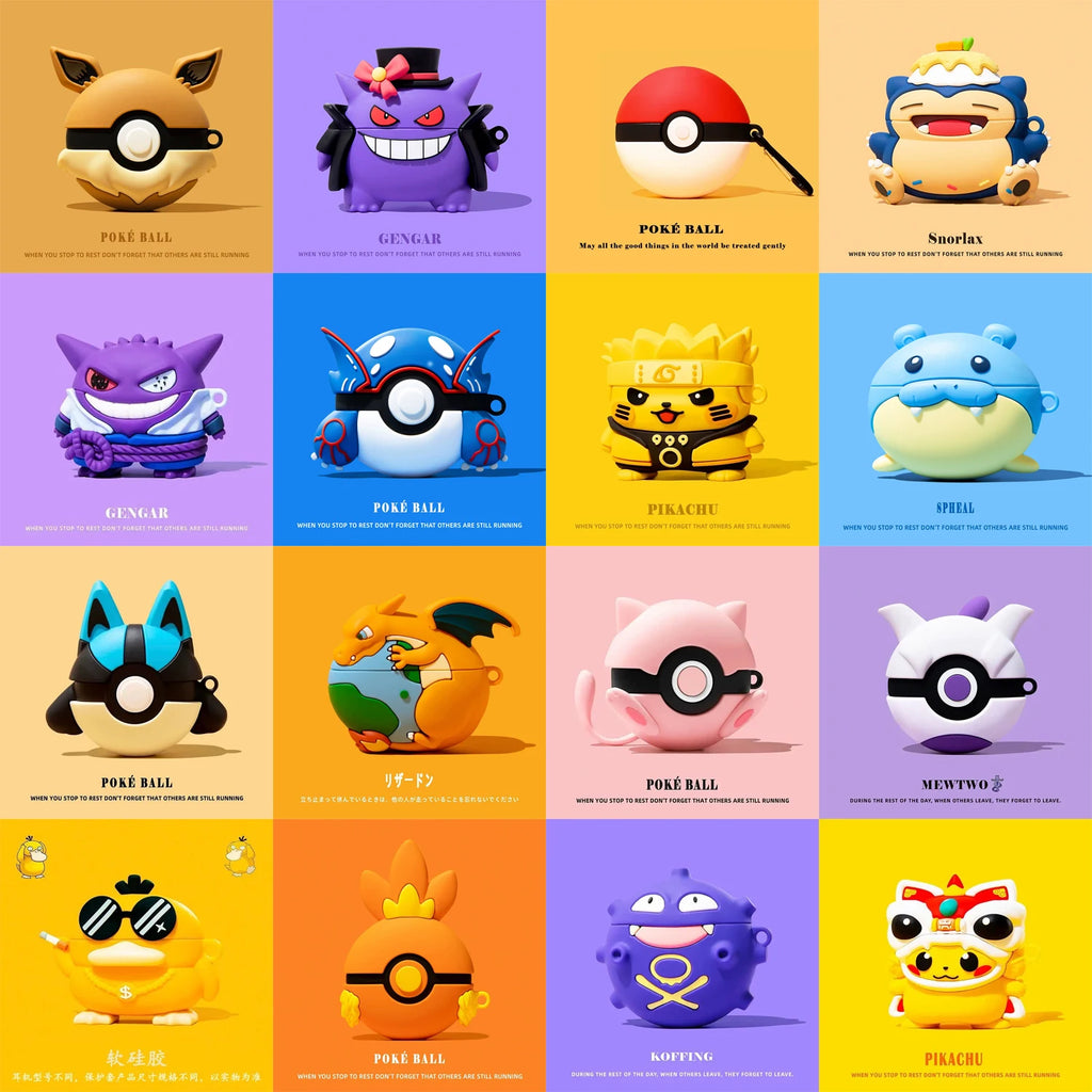 Funda de silicona de dibujos animados para AirPods Pro3 4, funda protectora para AirPods Pro2 3.a funda suave a prueba de golpes para auriculares