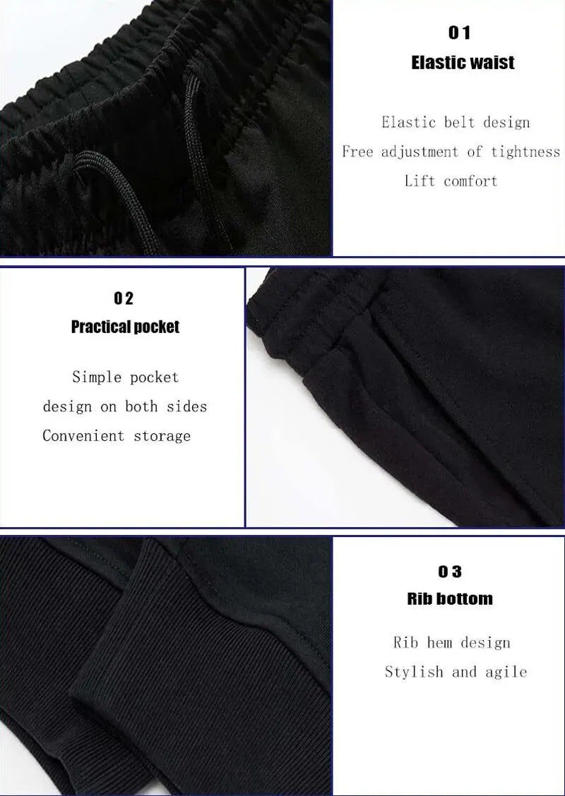 2025 Men's Running and Fitness Tracksuit Bottoms, New Men's Casual Sports Pants, Jogging Tracksuit Bottoms, Loose Running Pants, Fitness Pants