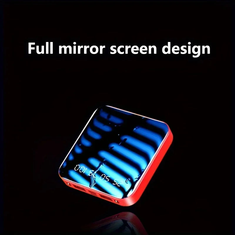 30000mAh Mini Power Bank, Fast Charging, Large Capacity Portable Power Bank, 4-in-1 Cable for Xiaomi, iPhone, Samsung, Huawei 2025, New