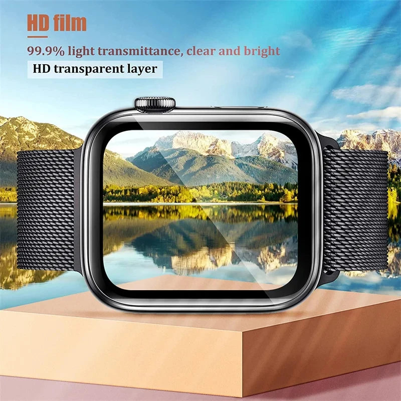 1-5 pcs Hydrogel Film for Apple Ultra 49mm 7 8 9 41mm 45mm Screen Protector for Apple Watch Series 6 5 4 SE 3 44mm 42mm 40mm 38mm