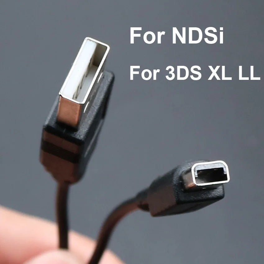 1 unidad nuevo juego cargador de datos USB Cable de alimentación de carga para Nintendo DS Lite DSL NDSL para NDSi 3DS nuevo 3DS XL LL NDS GBA SP