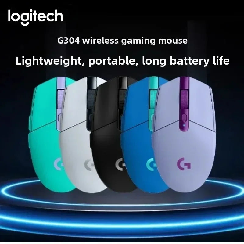 Logitech G305/G304 LIGHT SPEED Wireless Gaming Mouse, 12000 DPI Optional, Precise Tracking, Esports Mouse with HERO Sensor