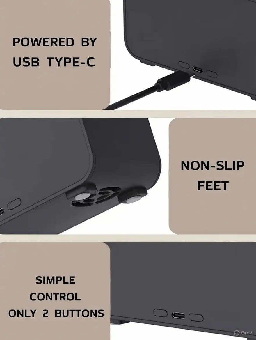 Mini Aroma Diffuser with Flame Effect, 120ml Ultrasonic Humidifier, 7-Color Night Light Timer, Essential Oil Air Humidifier for Bedroom