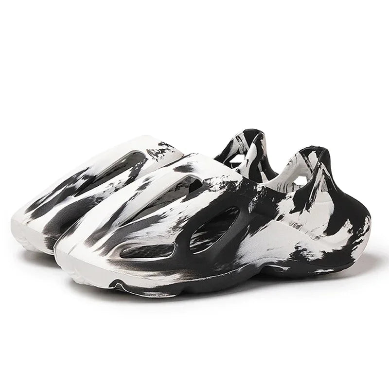 EVA sandals for adults, injection-molded casual beach shoes for men and women, soft and non-slip slippers, sizes 36-47