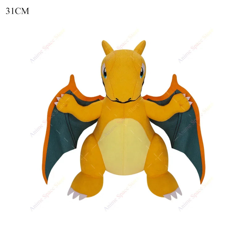 Anime brillante Charizard Peluche Pokemon juguetes lindo Mega evolución X Charizard Articuno Lucario Peluche niños regalos de navidad