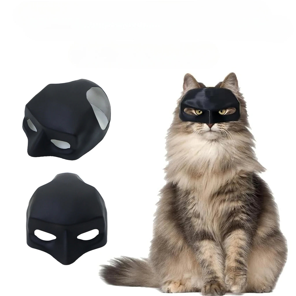 Avenger Cat Mask, Bat Halloween 3D Printed Cosplay Hat, Funny Cat Toys, Photo Props, Pet Accessories