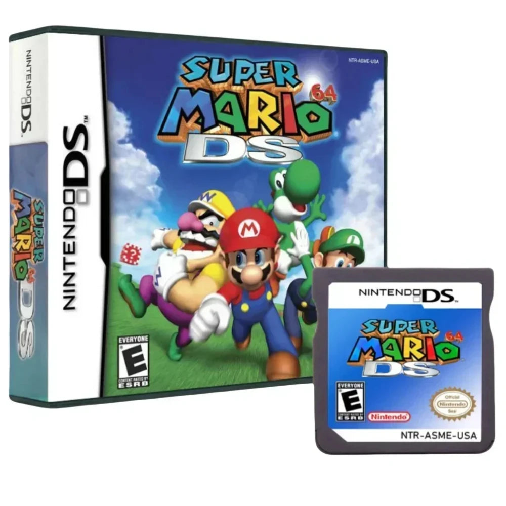 Tarjeta de juego DS NDS Mario vs. Donkey Kong 2Mario y Luigi Bowsers Inside Story Versión de EE. UU. (versión de tarjeta R4) para NDSL 2DS 3DS