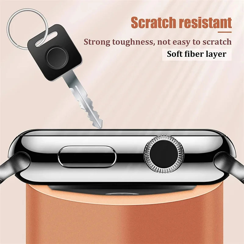 1-5 pcs Hydrogel Film for Apple Ultra 49mm 7 8 9 41mm 45mm Screen Protector for Apple Watch Series 6 5 4 SE 3 44mm 42mm 40mm 38mm