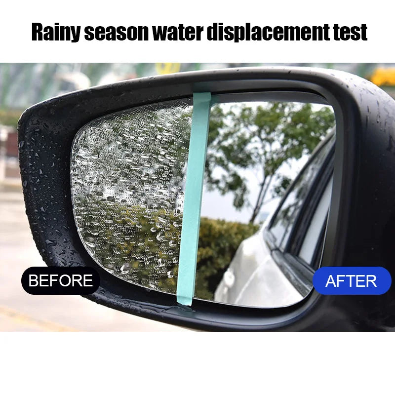 Anti-rain water spray for car windows, hydrophobic waterproofing agent, nano coating, oil film removal, automotive glass film agent