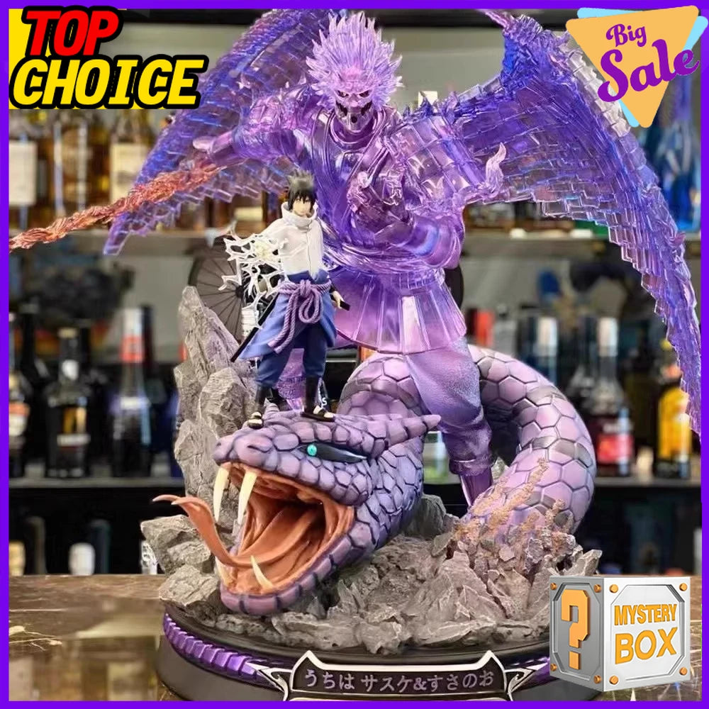 Caja ciega de figura de Anime Naruto, colección de caja misteriosa de 12 Uds., personaje aleatorio Uzumaki Naruto Sasuke Kakashi, regalo de figura de acción - CR mark