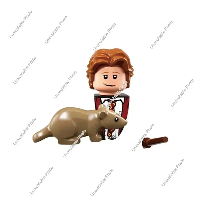 Juguetes calientes película Harry Potter figuras 3D James Potter Dobby bloques de construcción muñecas para niños juguetes modelo ladrillos juguetes regalos - CR mark