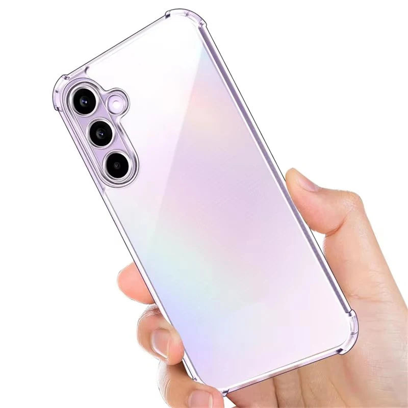 Transparent Phone Case For Samsung Galaxy A55 5G Back Cover Samsung A56 A55 A36 A35 A26 A17 A16 A15 A 15 16 25 35 55 56 36