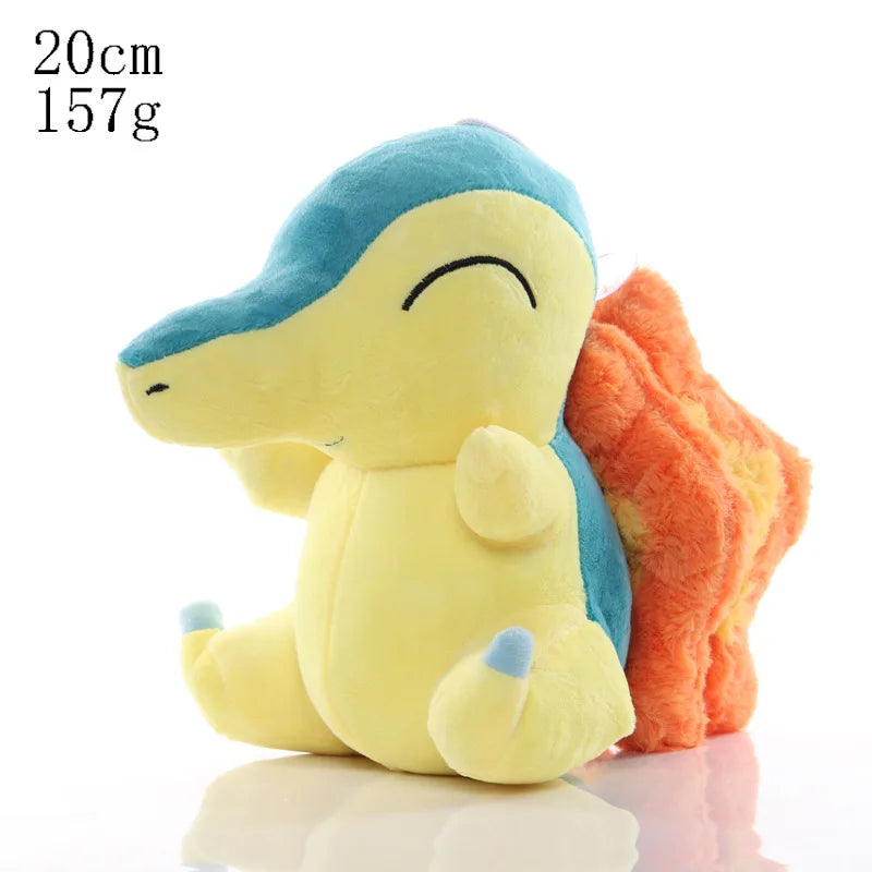 Lindo juguete de peluche de Pikachu Pokemon Charmander Squirtle Bulbasaur muñeco de peluche Eevee Scorbunny Gengar Snorlax regalos de navidad - CR mark