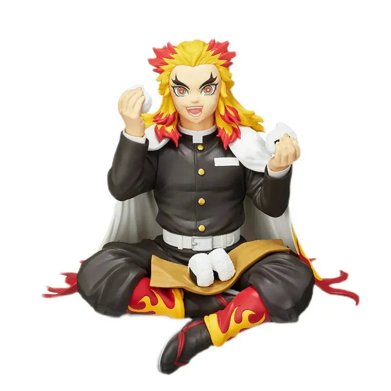 Figuras de acción de Demon Slayer de Anime, Tanjirou Tomioka GiyuuZenitsu Kochou Nezuko, figura de Anime para coleccionar muñecos de juguete para niños - CR mark