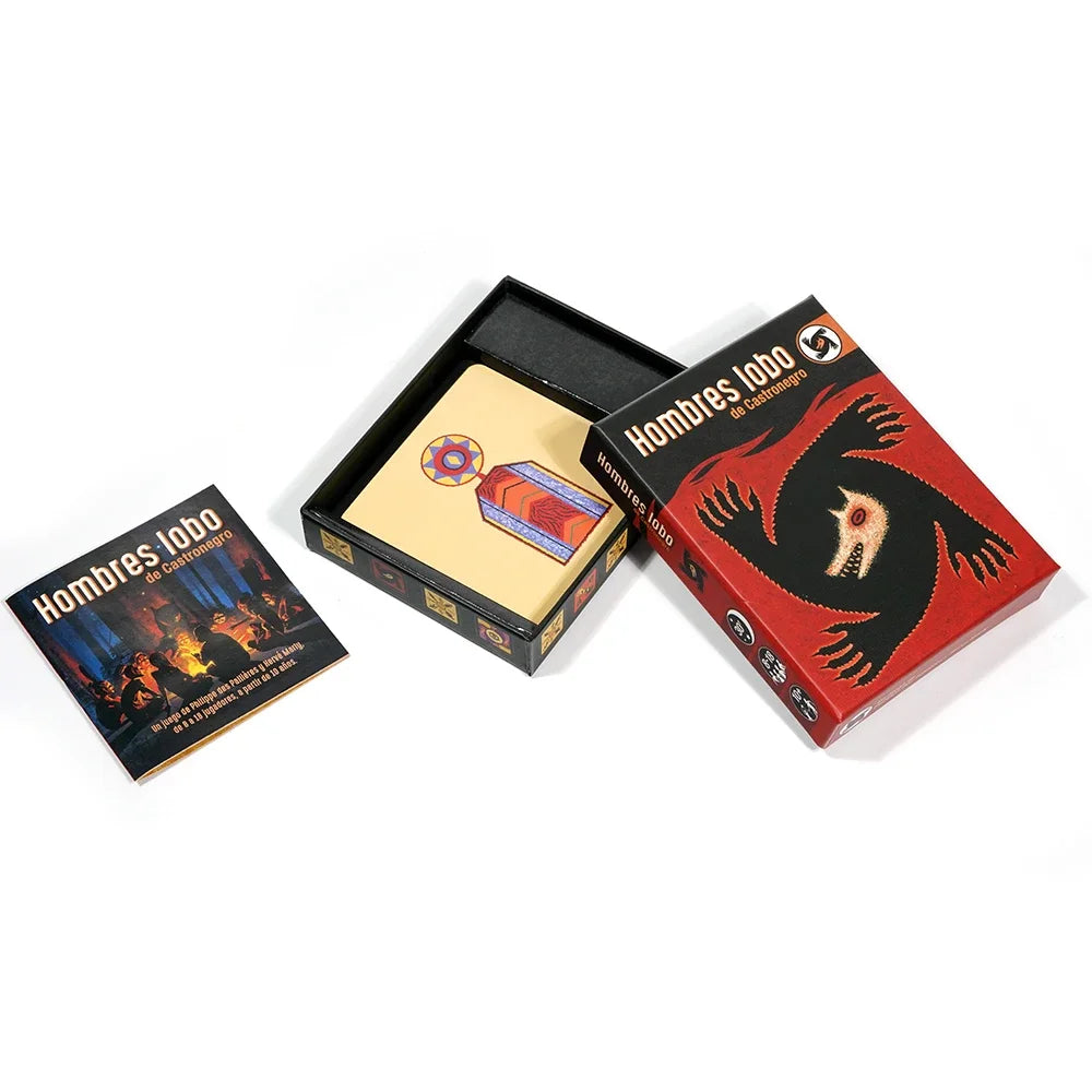 Werewolves of Miller's Hollow, Card Game, Strategy Board Game for Families, Parties, Gatherings with Friends, Fun Social Deduction Game