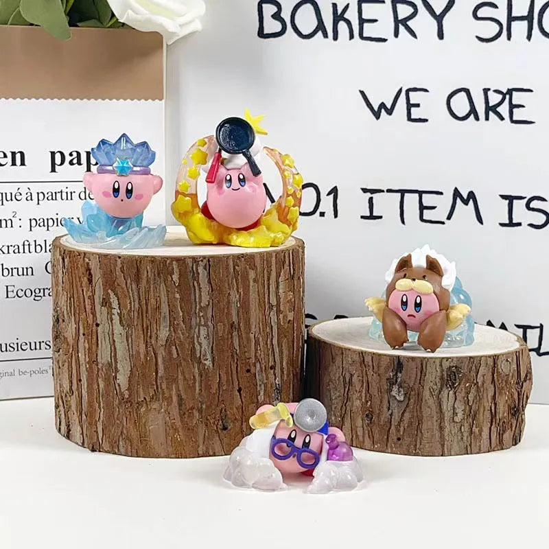 Kirby Game Action Figures Cute Cartoon Characters Desktop Ornaments Figurine PVC Model Fan Collection Fan Birthday Gift