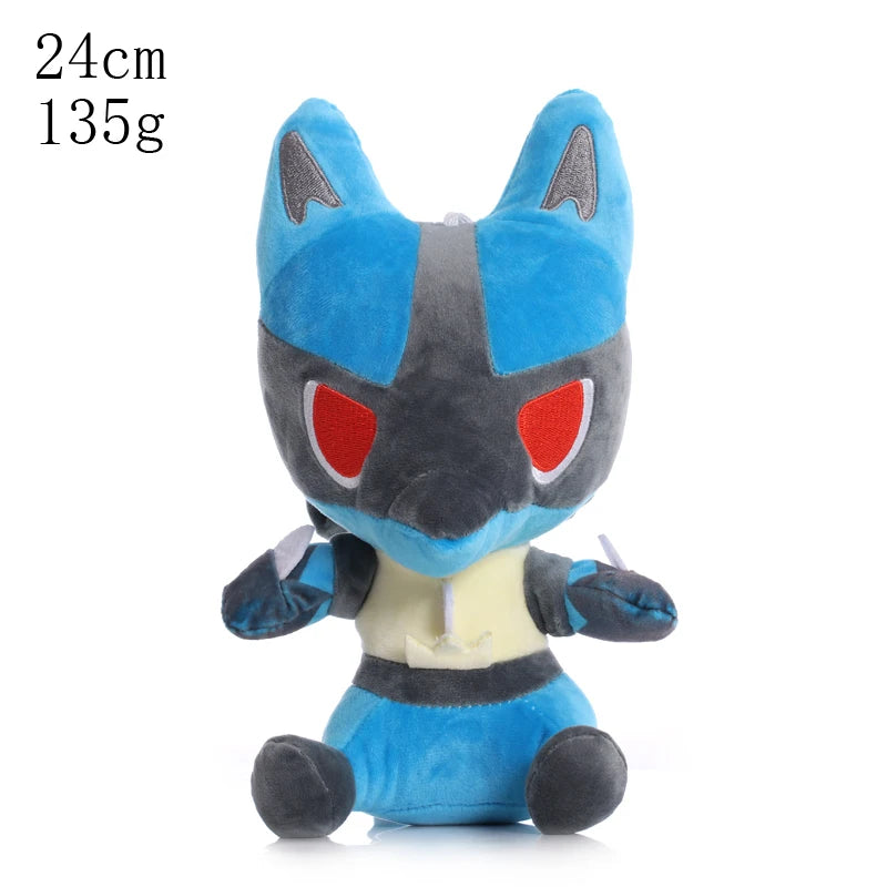 Lindo juguete de peluche de Pikachu Pokemon Charmander Squirtle Bulbasaur muñeco de peluche Eevee Scorbunny Gengar Snorlax regalos de navidad - CR mark