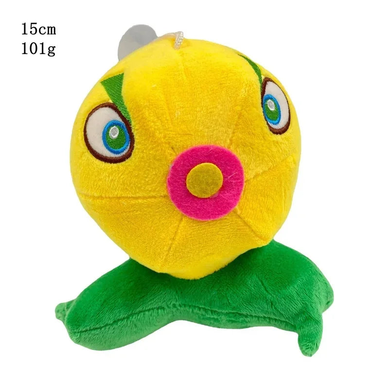 18cm Plants vs Zombies Peashooter Plush Toy Cute Snow Pea Threepeater Soft Stuffed Toys Gifts for Kids