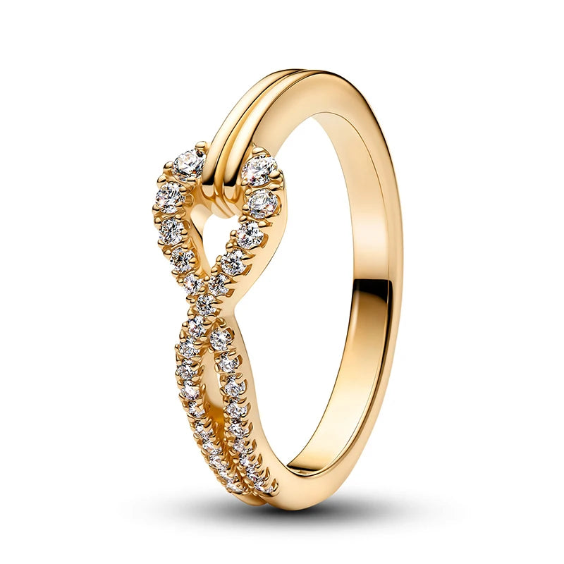 Nuevo Anillo de Plata de Ley 925, anillo atrevido de mariposa brillante para mujer, joyería - CR mark