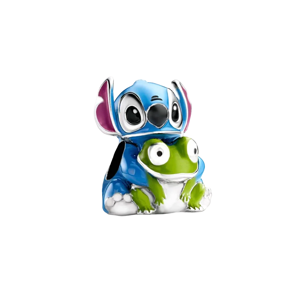 New Disney Stitch Charm Pendant, Winnie the Pooh, Toy Story, Marvel, ST Upside Down, Compatible with Bracelets and Necklaces, for DIY Jewelry, Gift for Women
