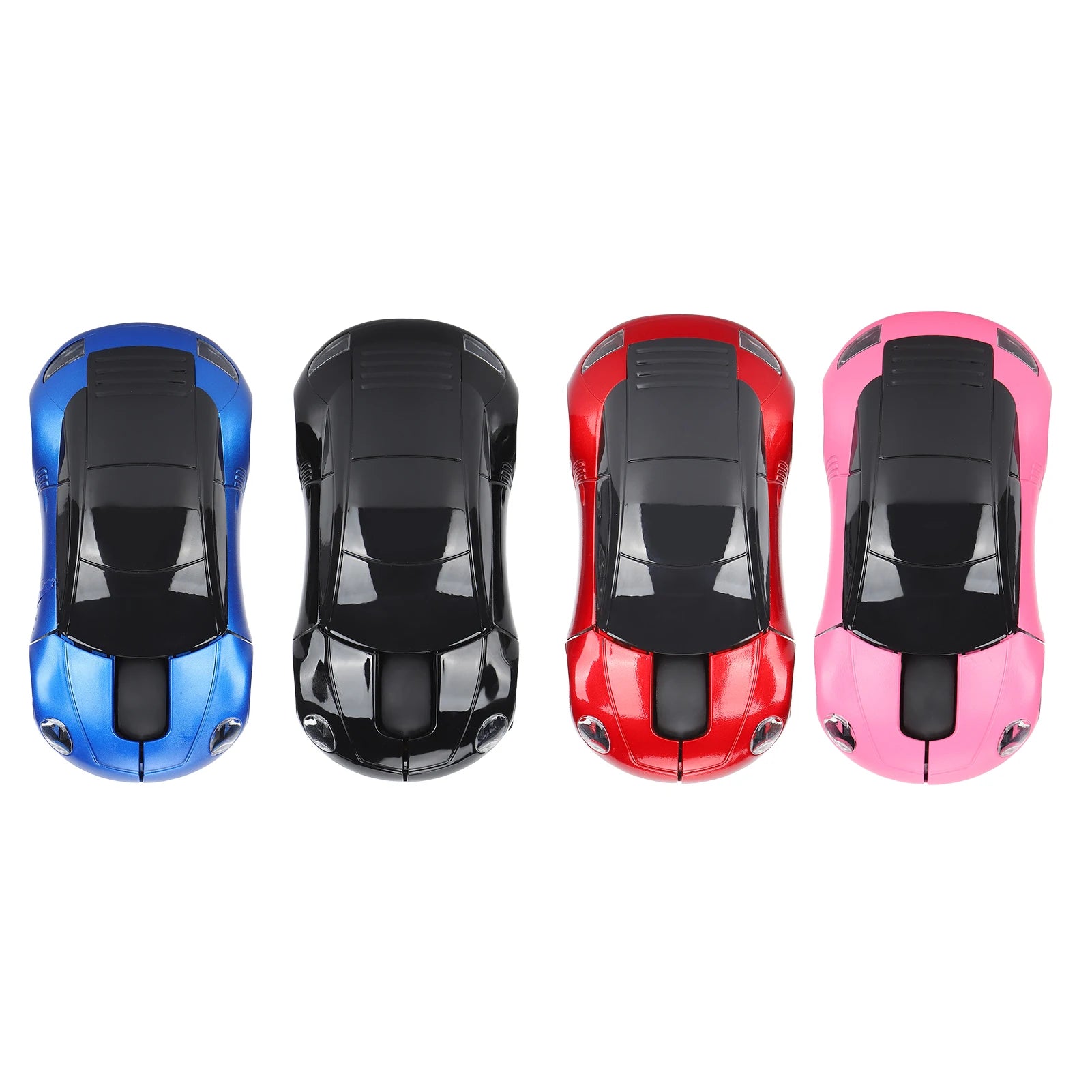Portable Car Mouse, 2.4G Smart Wireless Car Mouse with USB Receiver for Office, Laptop, Tablet