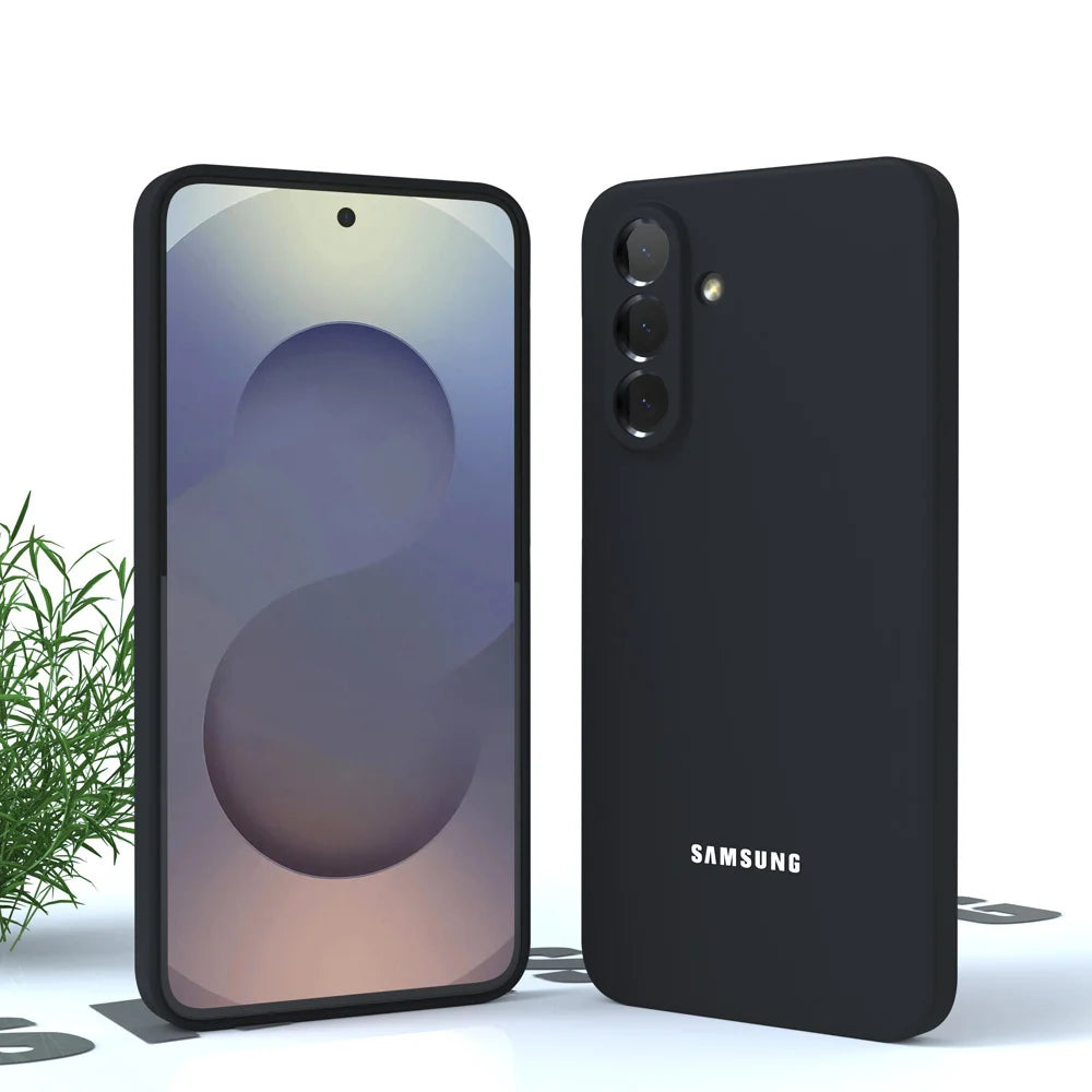 For Samsung Galaxy A56 A36 A16 A55 A35 A15 A54 A34 S25 S24 S23 Soft Liquid Silicone Case Ultra Thin Shockproof Back Cover for Phone