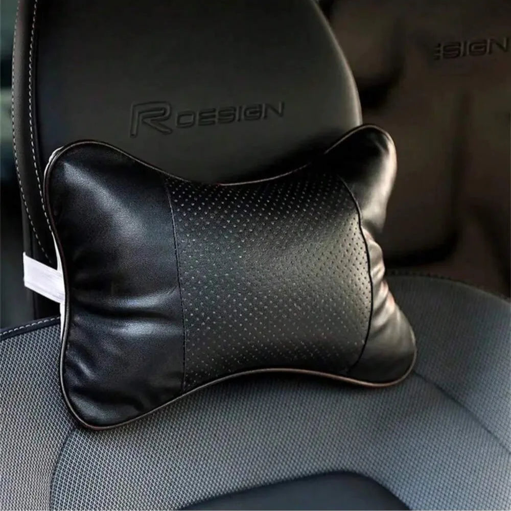 Reposacabezas para asiento de automóvil con malla transpirable, seguridad para automóvil, reposacabezas y cuello, almohada relajante, cojín, protector para automóvil - CR mark