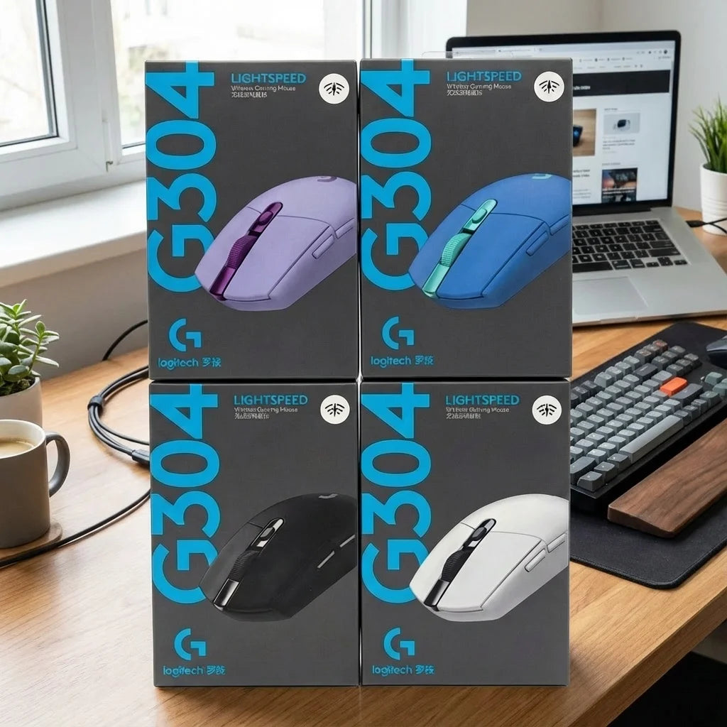 Logitech G305/G304 LIGHT SPEED Wireless Gaming Mouse, 12000 DPI Optional, Precise Tracking, Esports Mouse with HERO Sensor