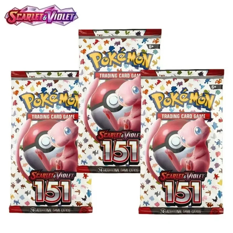 324/360 Units English Version Pokémon TCG: Scarlet &amp; Violet 151 Classics Booster Box Expansion Trading Card Pokemon Pack of 36 Gift Boxes