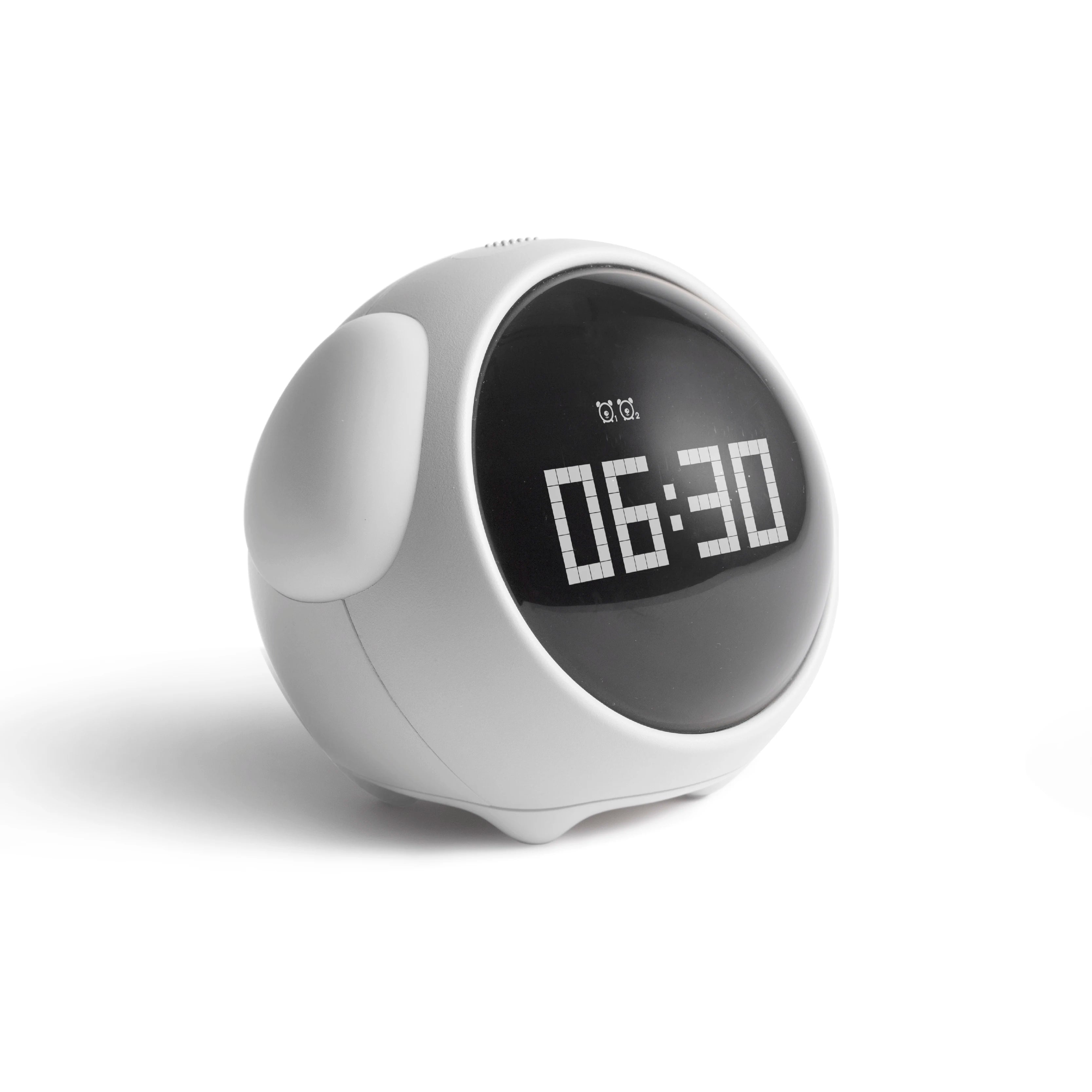 Digital Alarm Clock for Kids with Light, Emotional Table Clock, Wireless, Smart, Cute Cartoon Alarm Clock for Children