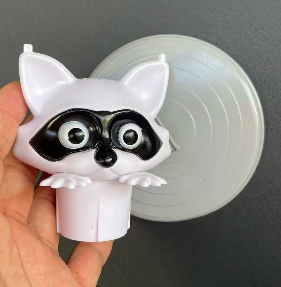 Funny toilet paper holder, raccoon dog, sheep, home decor, bathroom accessory, storage for toilets, bathrooms, kitchens, living rooms
