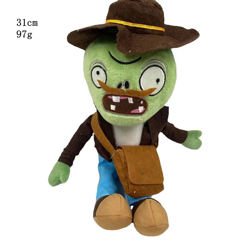 1 pc 30cm Plants vs Zombies Plush Toy PVZ Zombies Gargantuar Pirate Hat Zombies Soft Plush Toy for Kids Gift