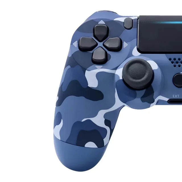 Controlador de juego inalámbrico para consola P4, Gamepads compatible con Bluetooth para Playstation 4, Joystick Slim/Pro para IOS/PC/Android/Steam - CR mark