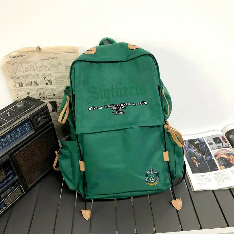 Mochila de Harry Potter, bonito y elegante diseño de dibujos animados, bolso de hombro personalizado de gran capacidad, regalo de cumpleaños para un amigo