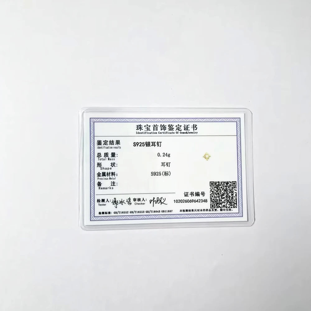 Pendientes ROXI de Plata de Ley 925 con circonita, 1 unidad, estrella de ocho puntas, corazón de oro/plata de 18 quilates, piercing con parte posterior plana, regalo de joyería - CR mark