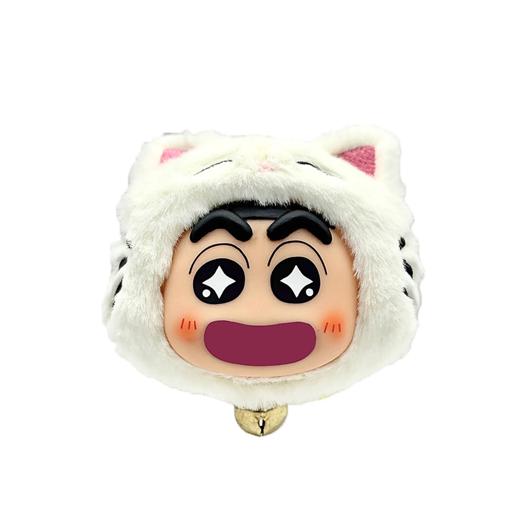 Crayon Shinchan Soporte para teléfono con muñeco de peluche lindo 360 °   Soporte para teléfono de oficina portátil giratorio, escalable y plegable