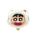 Crayon Shinchan Soporte para teléfono con muñeco de peluche lindo 360 °   Soporte para teléfono de oficina portátil giratorio, escalable y plegable