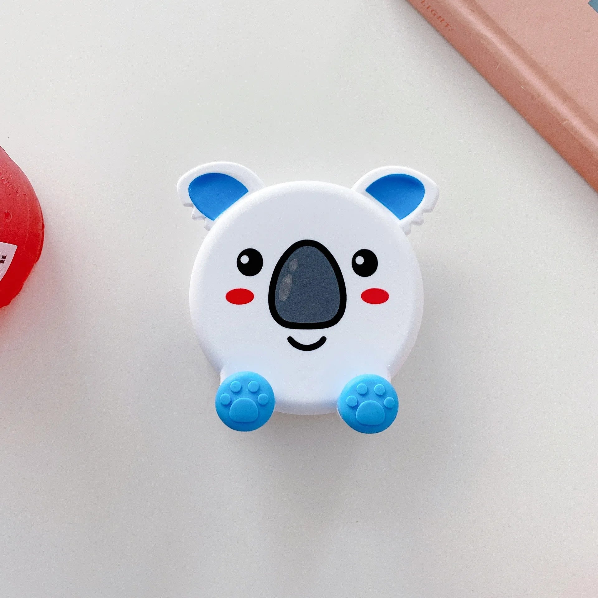 Soporte para teléfono móvil de dibujos animados, soporte plegable de elevación, soporte plano Universal multifuncional para escritorio, soporte para teléfono, 1 ud.