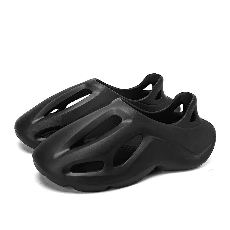 EVA sandals for adults, injection-molded casual beach shoes for men and women, soft and non-slip slippers, sizes 36-47